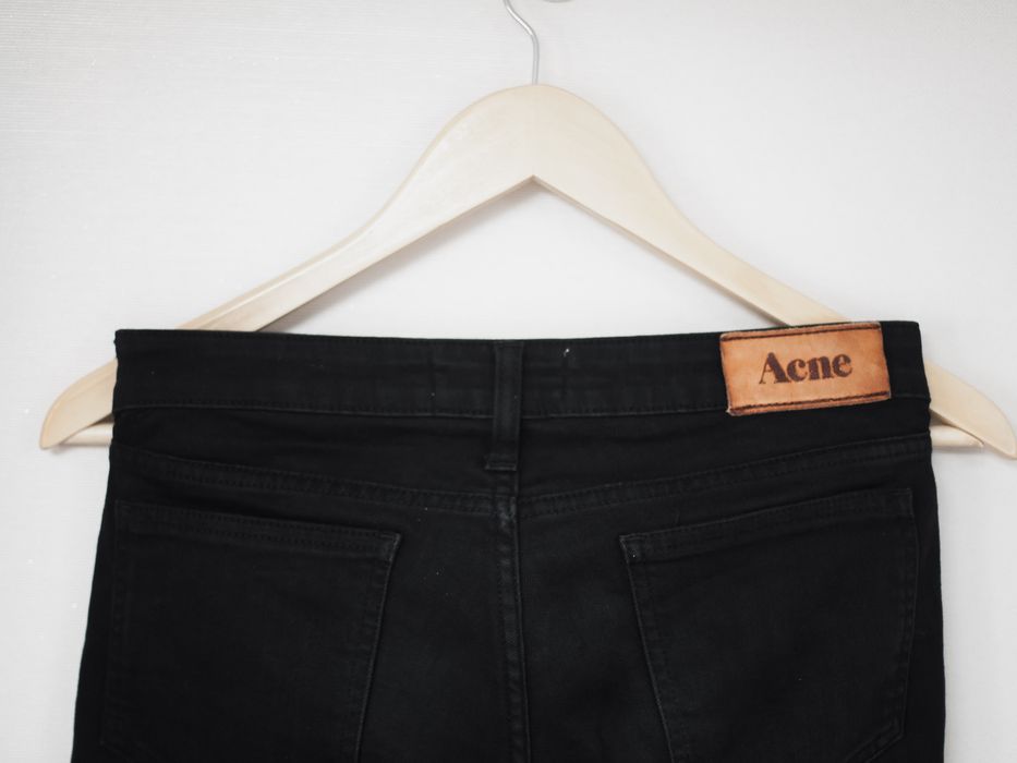 Acne Studios Hex Black Cropped Jeans Size US 28 / EU 44 - 4 Preview