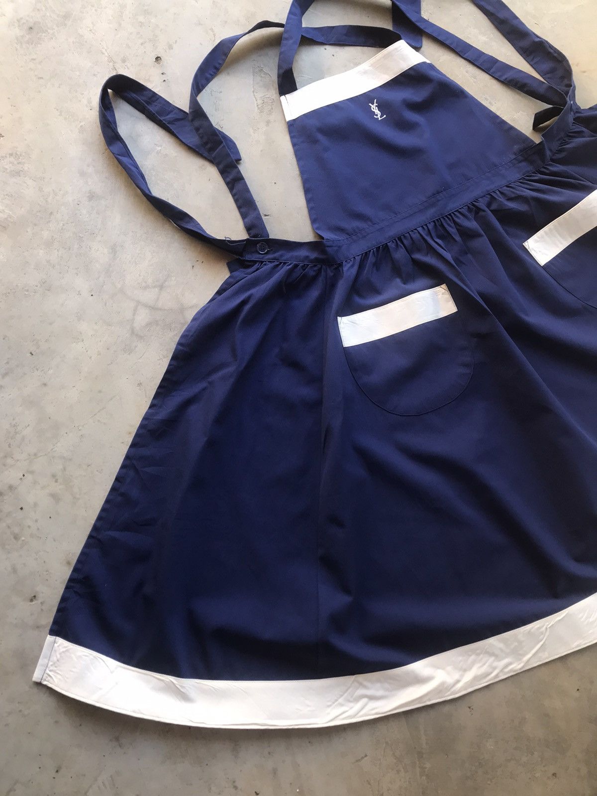 Vintage × Yves Saint Laurent YvesSaintLaurent Tabliers YSL Apron Size 40 - 3 Thumbnail
