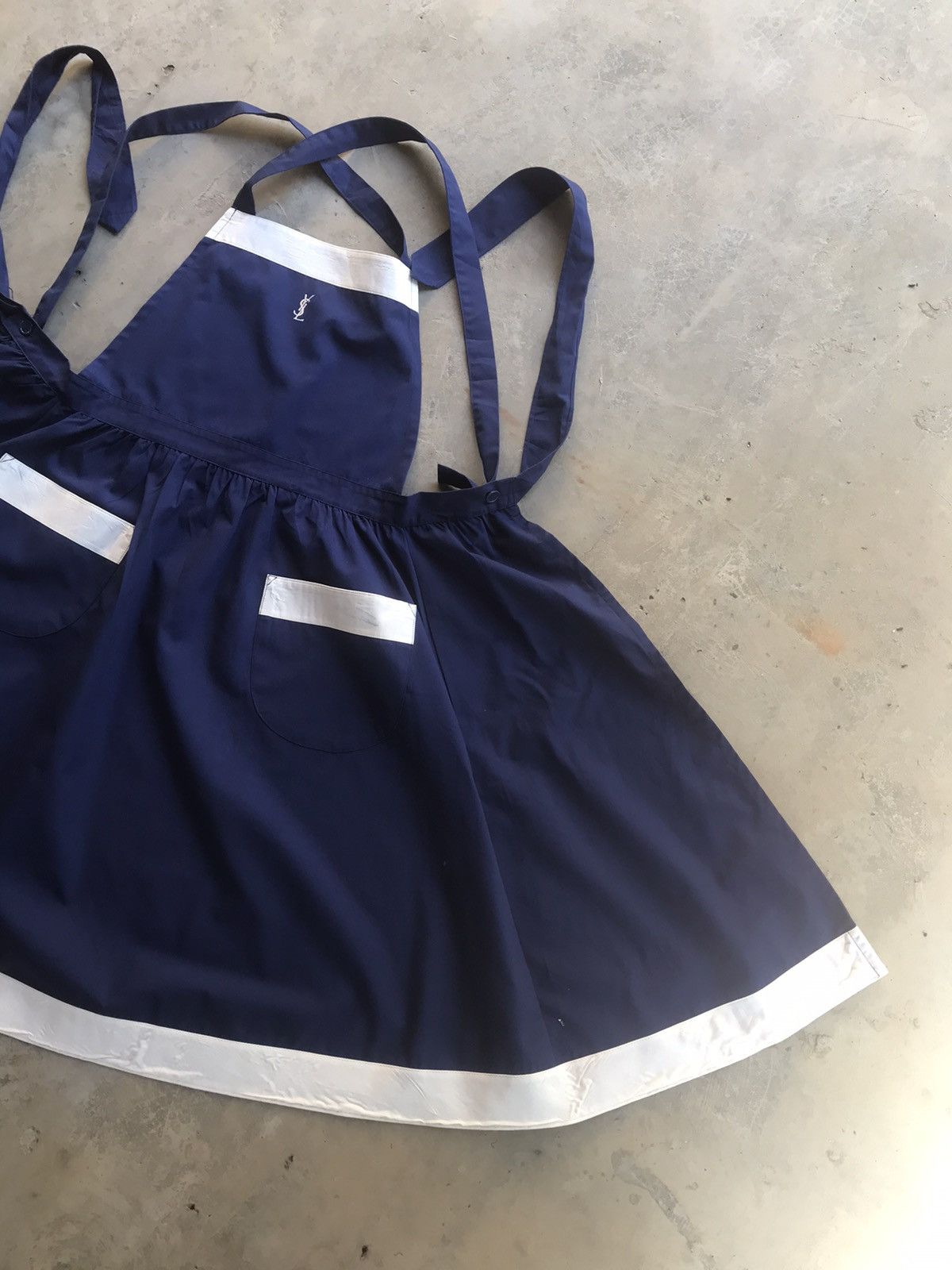 Vintage × Yves Saint Laurent YvesSaintLaurent Tabliers YSL Apron Size 40 - 5 Thumbnail