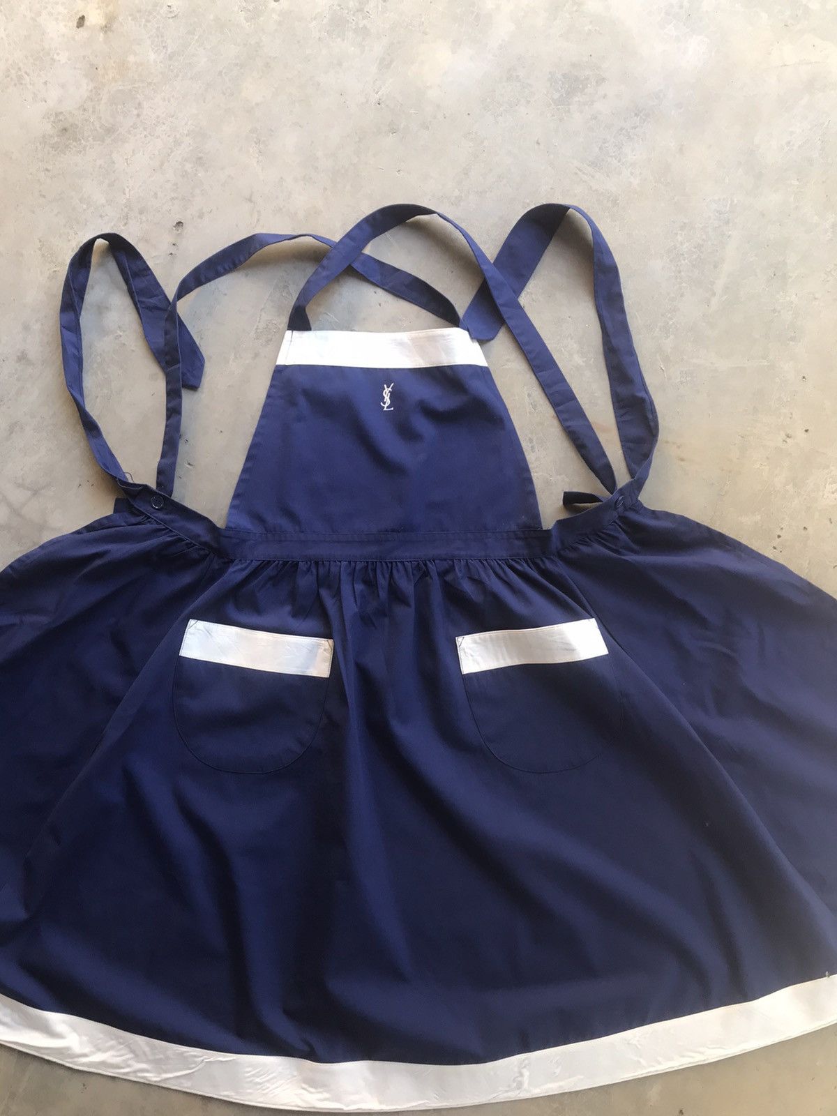 Vintage × Yves Saint Laurent YvesSaintLaurent Tabliers YSL Apron Size 40 - 1 Thumbnail