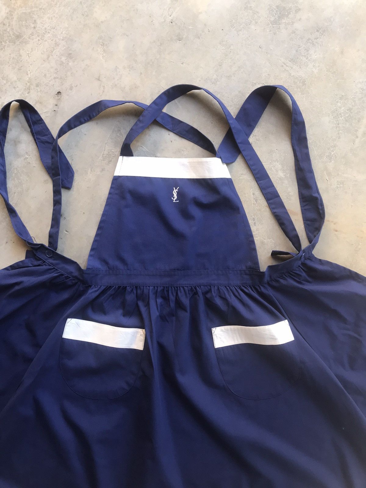 Vintage × Yves Saint Laurent YvesSaintLaurent Tabliers YSL Apron Size 40 - 2 Thumbnail