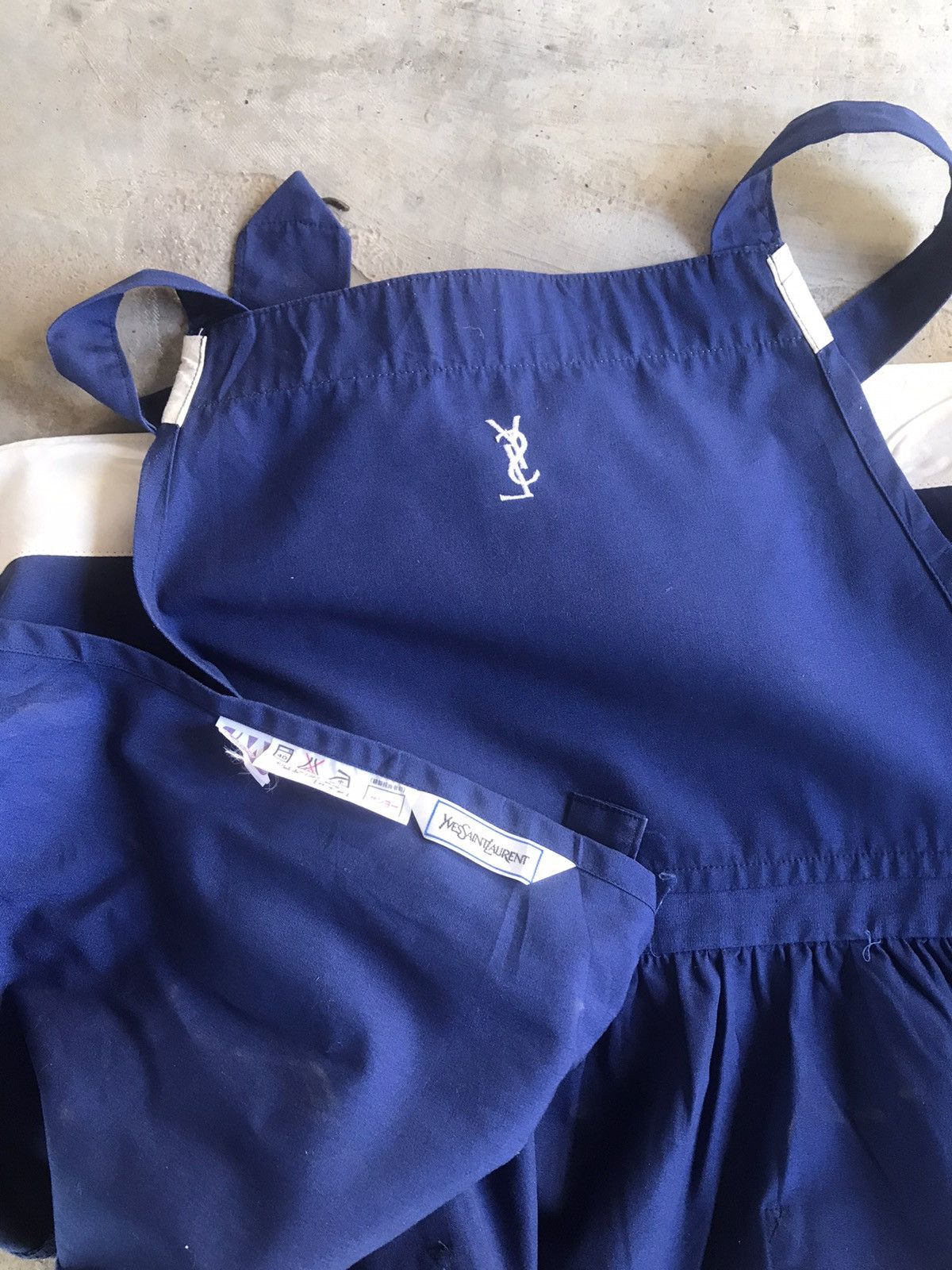 Vintage × Yves Saint Laurent YvesSaintLaurent Tabliers YSL Apron Size 40 - 8 Thumbnail