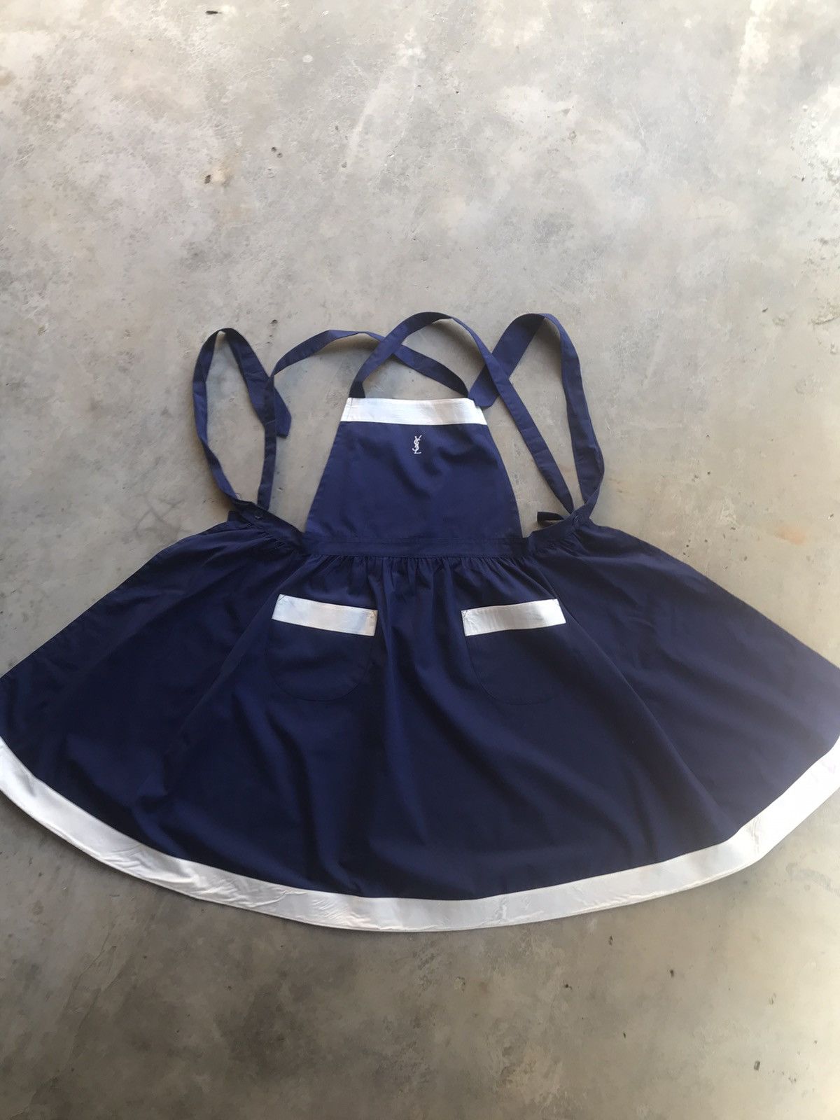 Vintage × Yves Saint Laurent YvesSaintLaurent Tabliers YSL Apron Size 40 - 4 Thumbnail