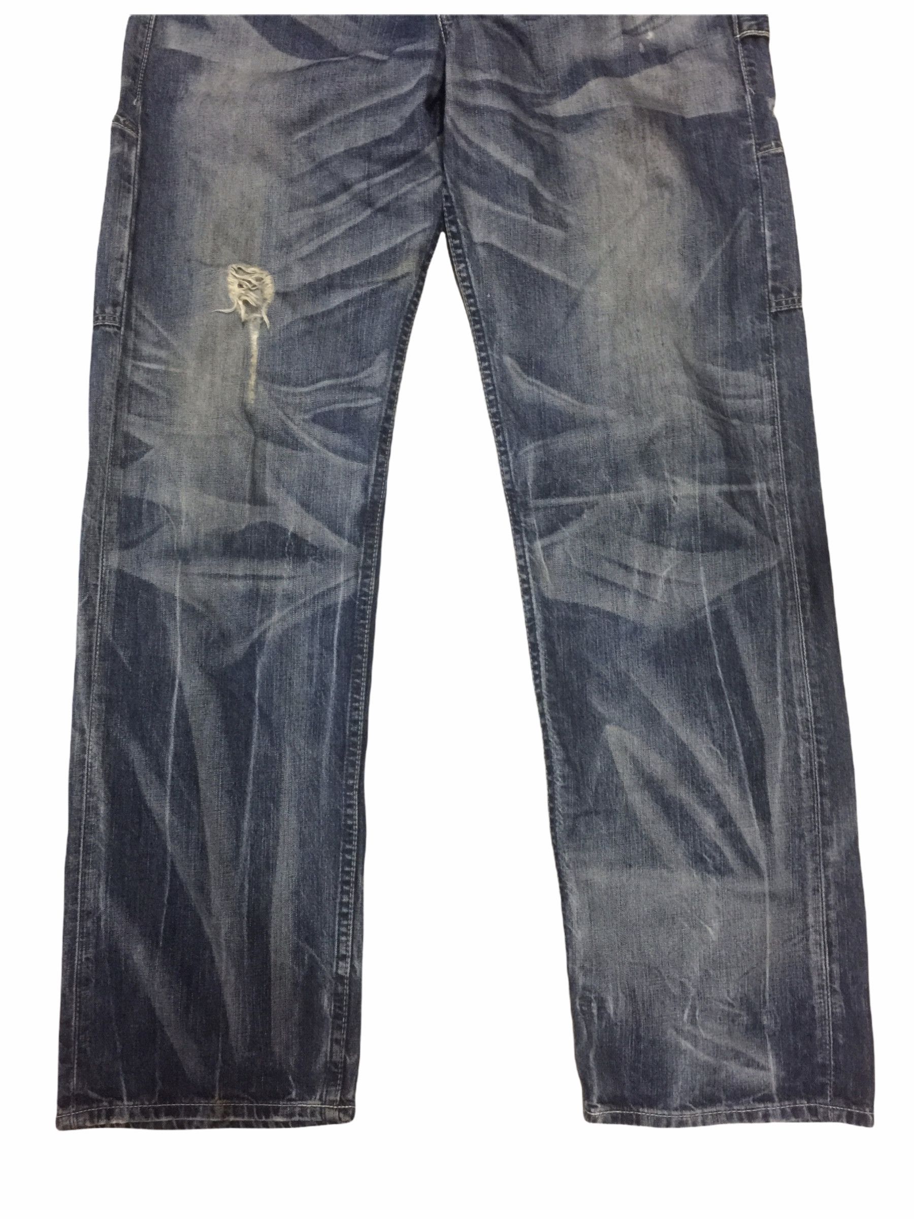 Levi's × Levi's Made & Crafted Levis Carpenter Faded Effect Jeans Size US 32 / EU 48 - 3 Thumbnail