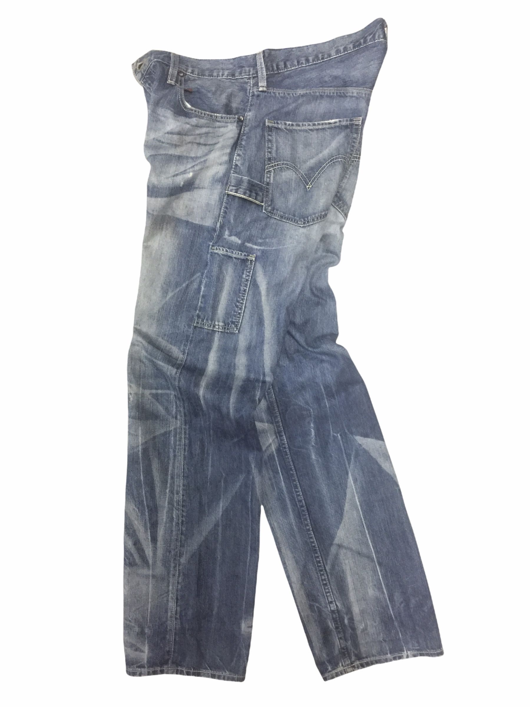 Levi's × Levi's Made & Crafted Levis Carpenter Faded Effect Jeans Size US 32 / EU 48 - 10 Thumbnail