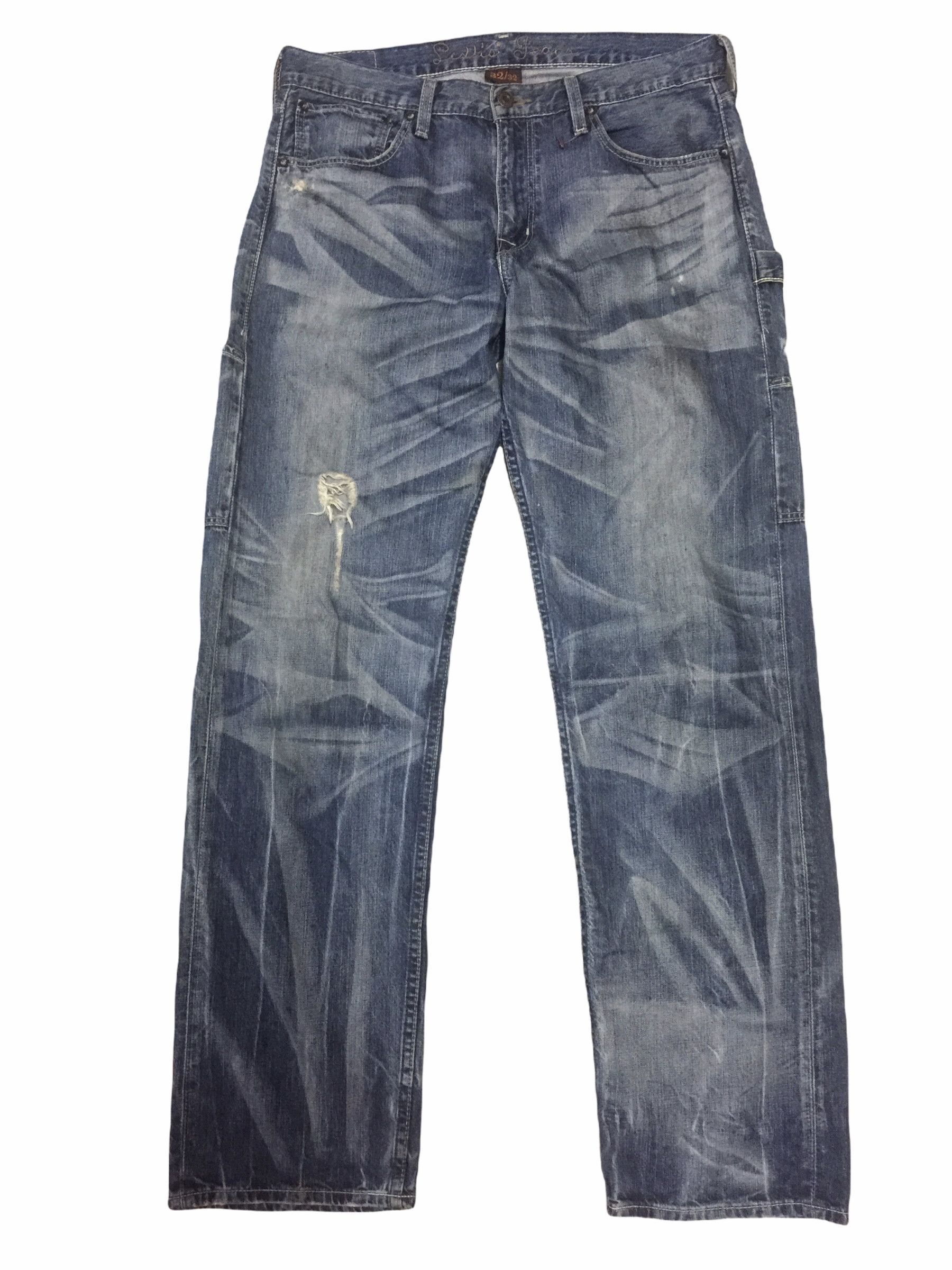 Levi's × Levi's Made & Crafted Levis Carpenter Faded Effect Jeans Size US 32 / EU 48 - 1 Thumbnail