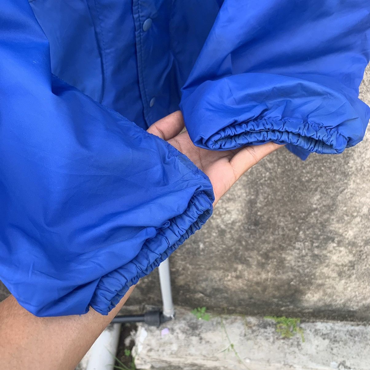 Dunbrooke × Vintage 1990’s Vintage Dunbrooke Varsity Jacket Nylon Made In U.S.A Size US L / EU 52-54 / 3 - 8 Thumbnail
