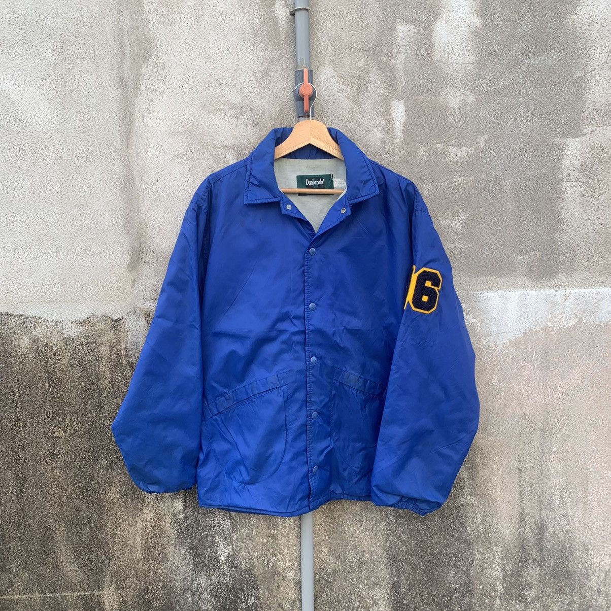 Dunbrooke × Vintage 1990’s Vintage Dunbrooke Varsity Jacket Nylon Made In U.S.A Size US L / EU 52-54 / 3 - 1 Thumbnail