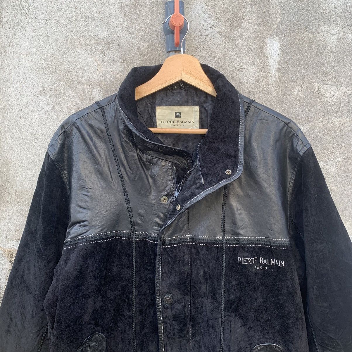 Designer × Pierre Balmain × Vintage ⚡️OFFERS ACCEPT⚡️ Pierre Balmain Paris Suede Long Jacket Size US L / EU 52-54 / 3 - 2 Thumbnail