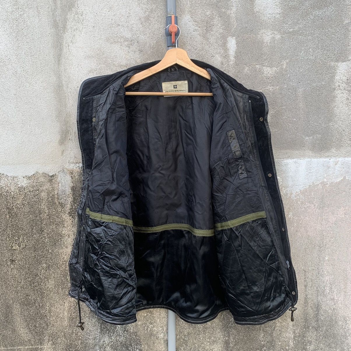 Designer × Pierre Balmain × Vintage ⚡️OFFERS ACCEPT⚡️ Pierre Balmain Paris Suede Long Jacket Size US L / EU 52-54 / 3 - 16 Thumbnail
