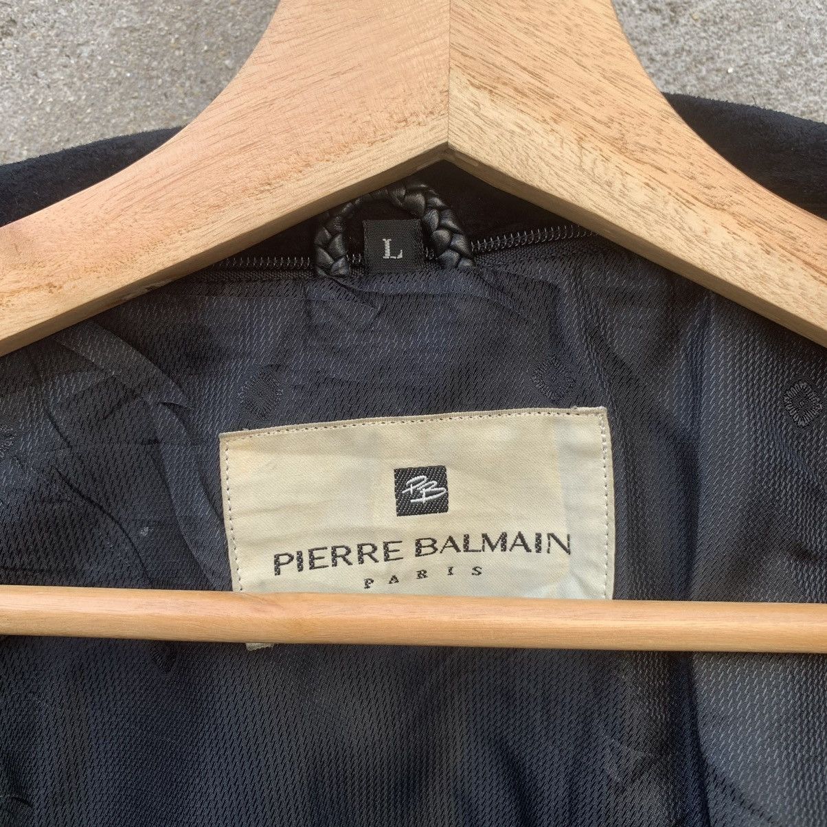Designer × Pierre Balmain × Vintage ⚡️OFFERS ACCEPT⚡️ Pierre Balmain Paris Suede Long Jacket Size US L / EU 52-54 / 3 - 17 Thumbnail