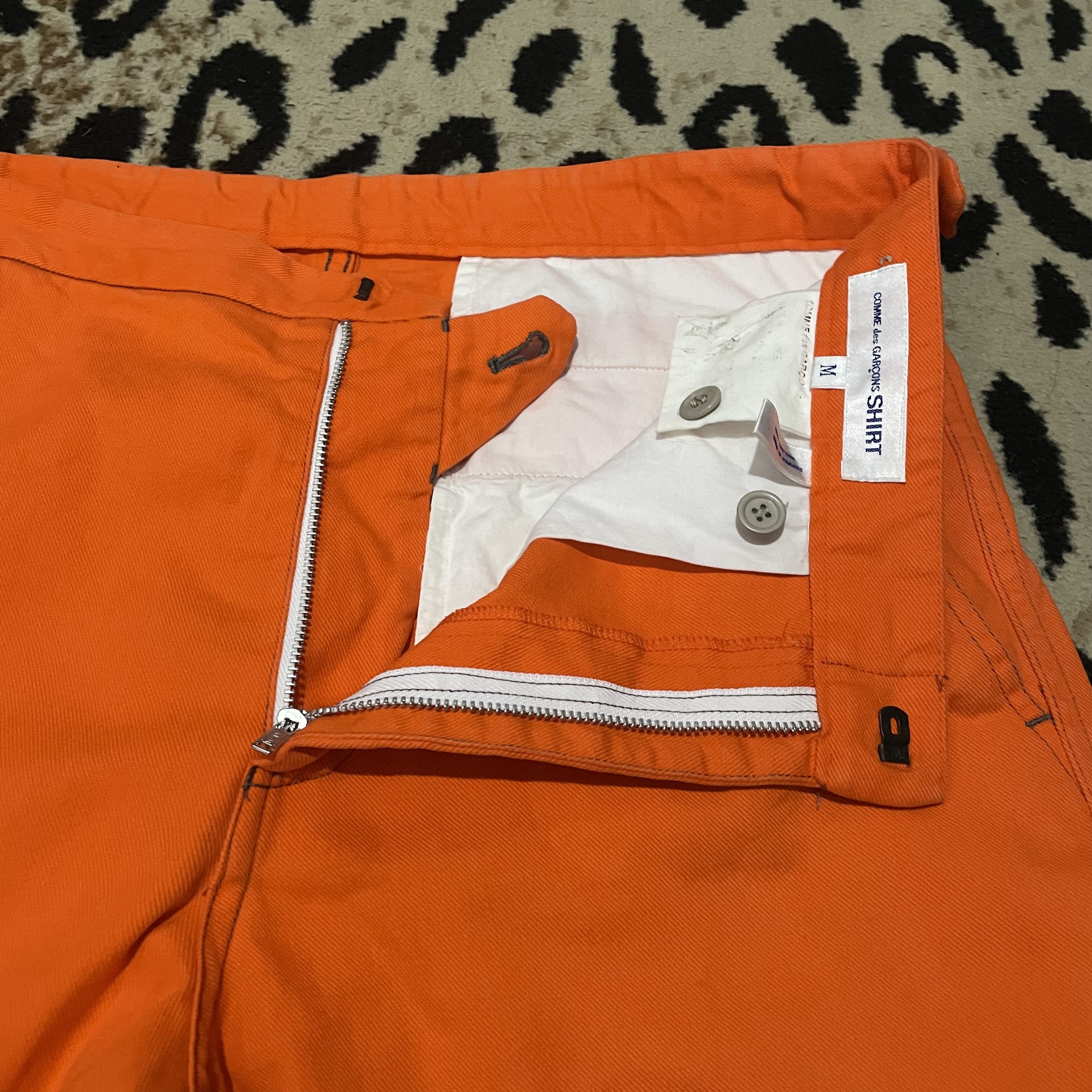 Comme des Garcons Comme des Garcons Orange Pants Size US 31 - 5 Thumbnail