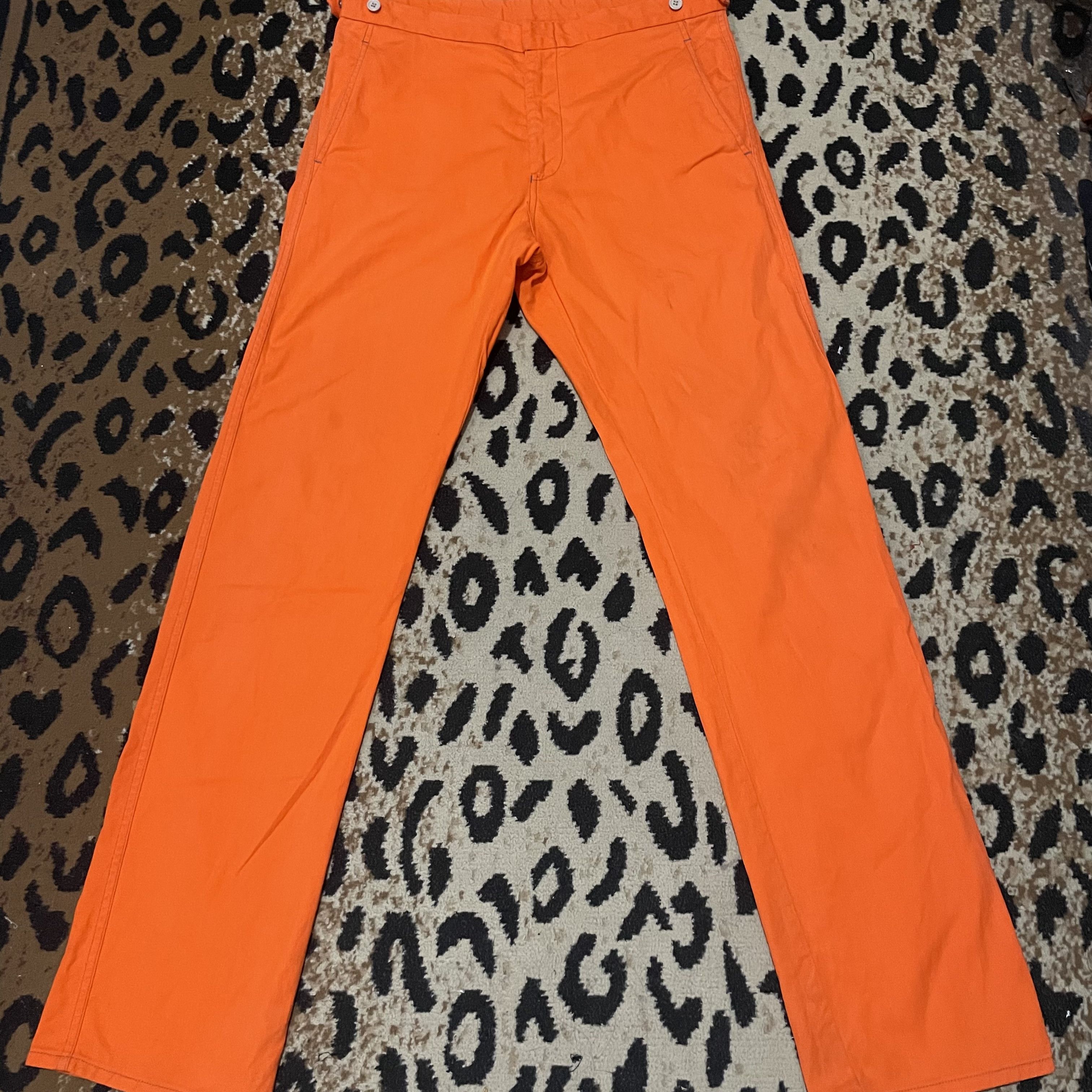 Comme des Garcons Comme des Garcons Orange Pants Size US 31 - 2 Thumbnail