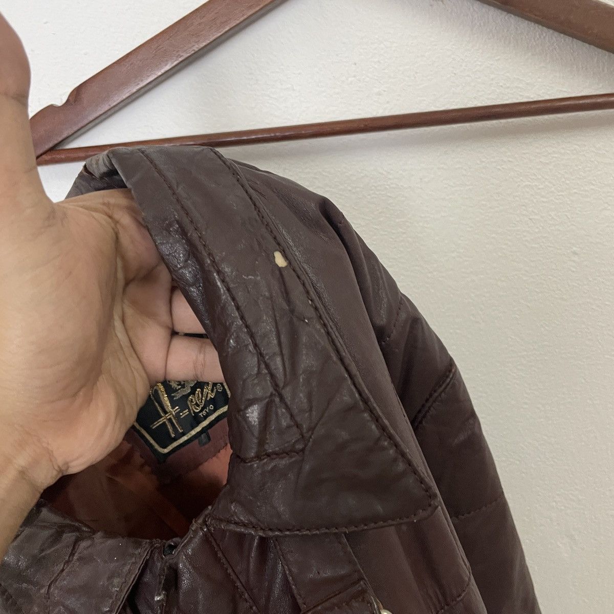 Other Vintage A-rex Tokyo Leather Jacket Size US L / EU 52-54 / 3 - 13 Thumbnail