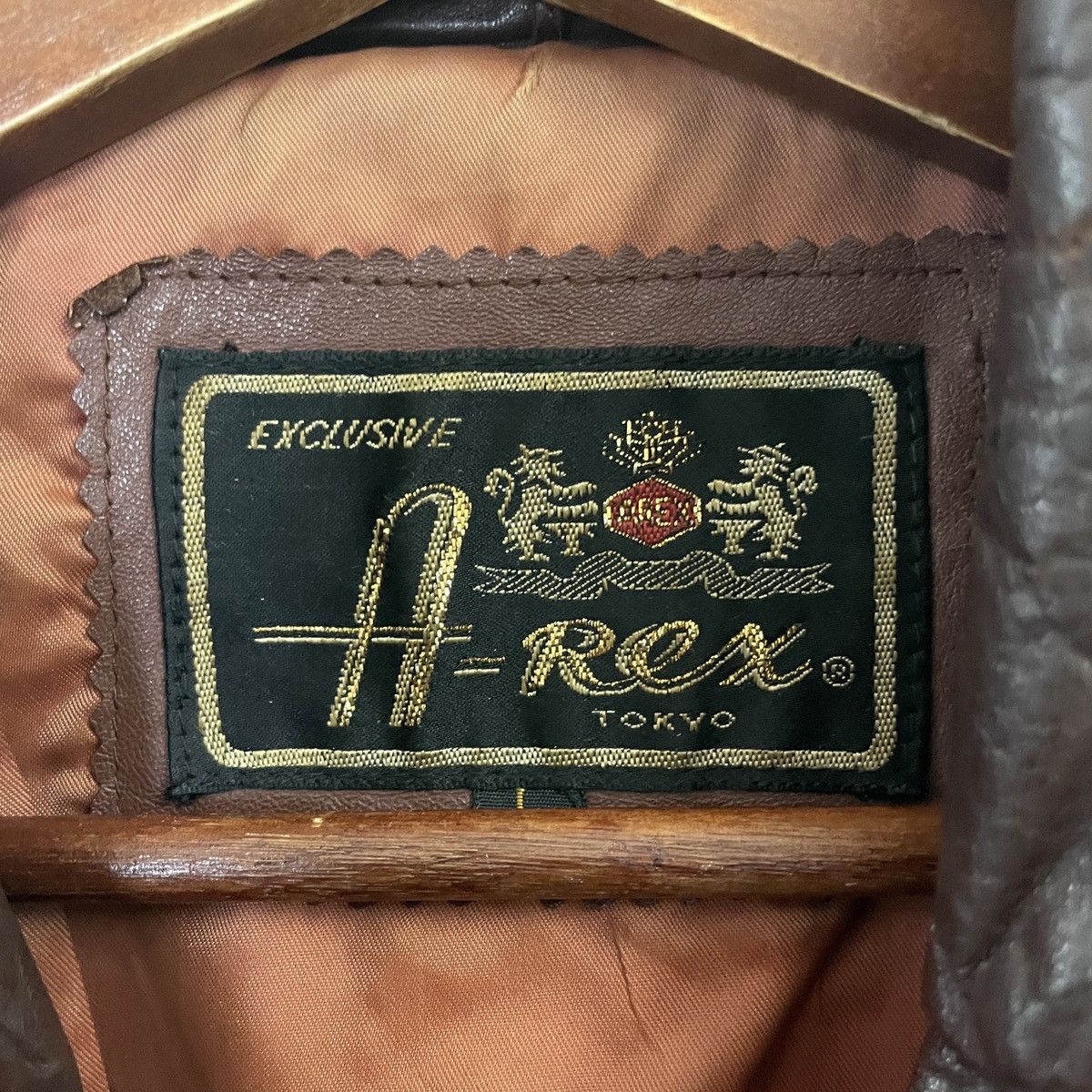 Other Vintage A-rex Tokyo Leather Jacket Size US L / EU 52-54 / 3 - 5 Thumbnail