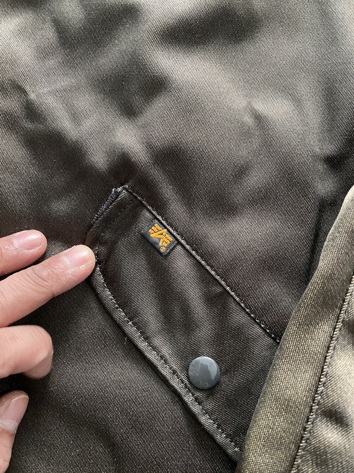 Alpha Industries Vintage 80’s 90’s Alpha Industries flight jacket made in USA Size US L / EU 52-54 / 3 - 4 Thumbnail