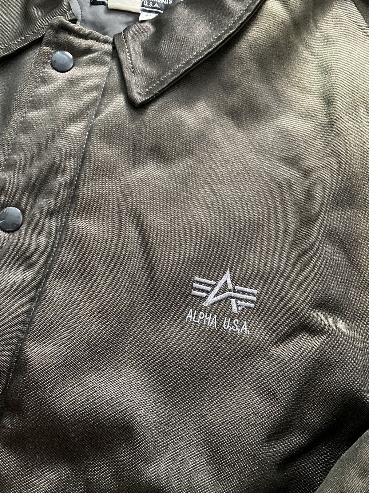 Alpha Industries Vintage 80’s 90’s Alpha Industries flight jacket made in USA Size US L / EU 52-54 / 3 - 3 Thumbnail