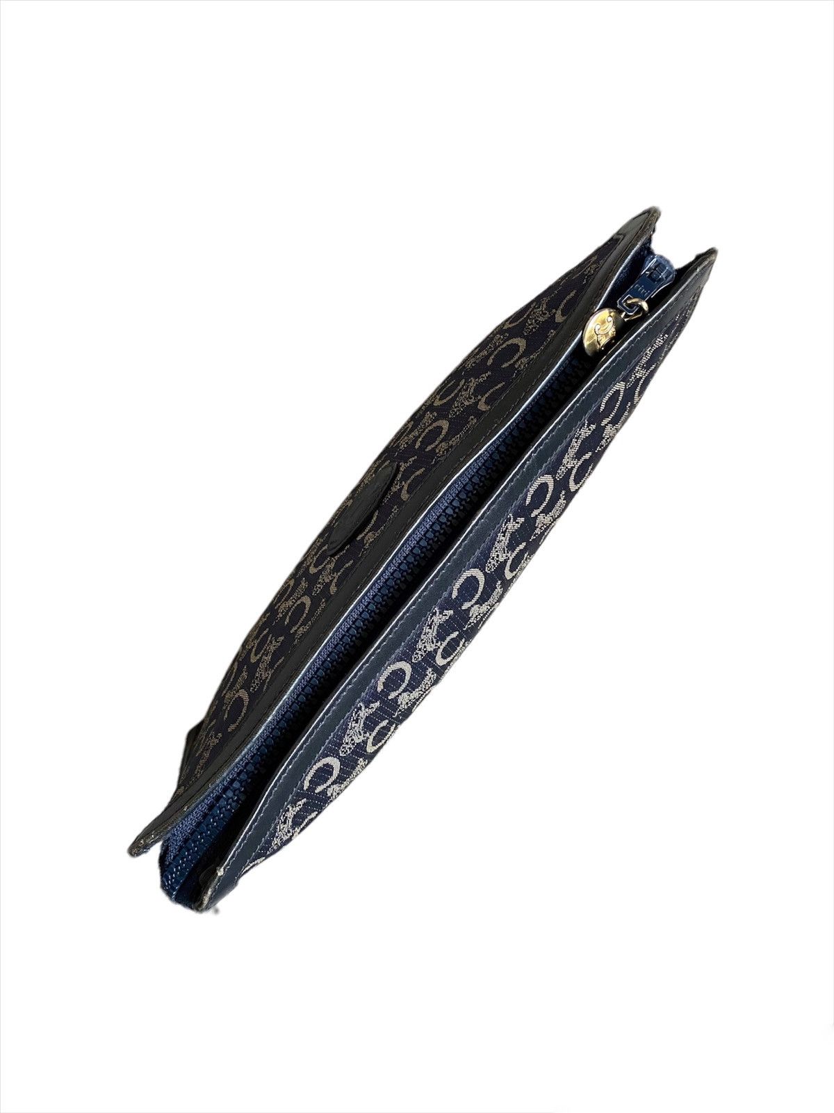 Celine Vintage Celine Macadam Monogram Clutch Bag Size ONE SIZE - 4 Thumbnail