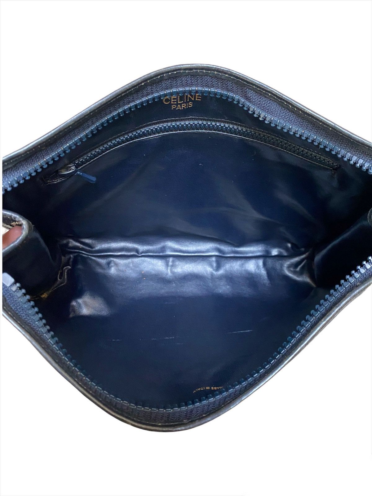 Celine Vintage Celine Macadam Monogram Clutch Bag Size ONE SIZE - 8 Thumbnail