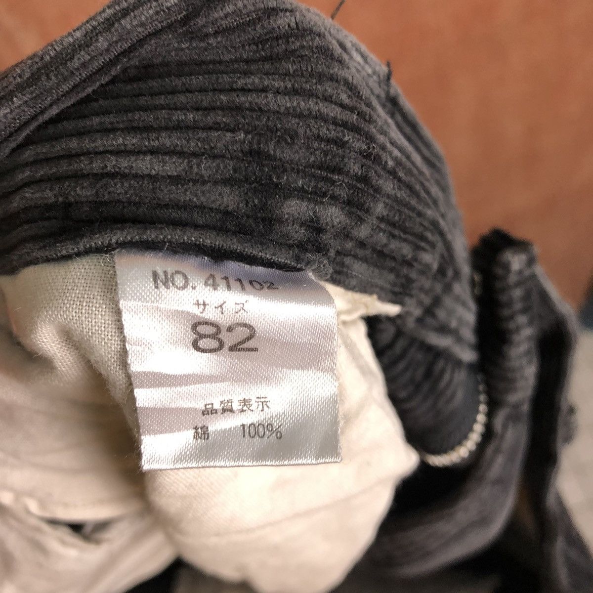 Japanese Brand DLL Japan Conduroy vintage distressed Denim Pants #c221 Size US 31 - 9 Thumbnail