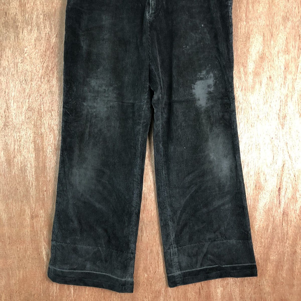 Japanese Brand DLL Japan Conduroy vintage distressed Denim Pants #c221 Size US 31 - 3 Thumbnail