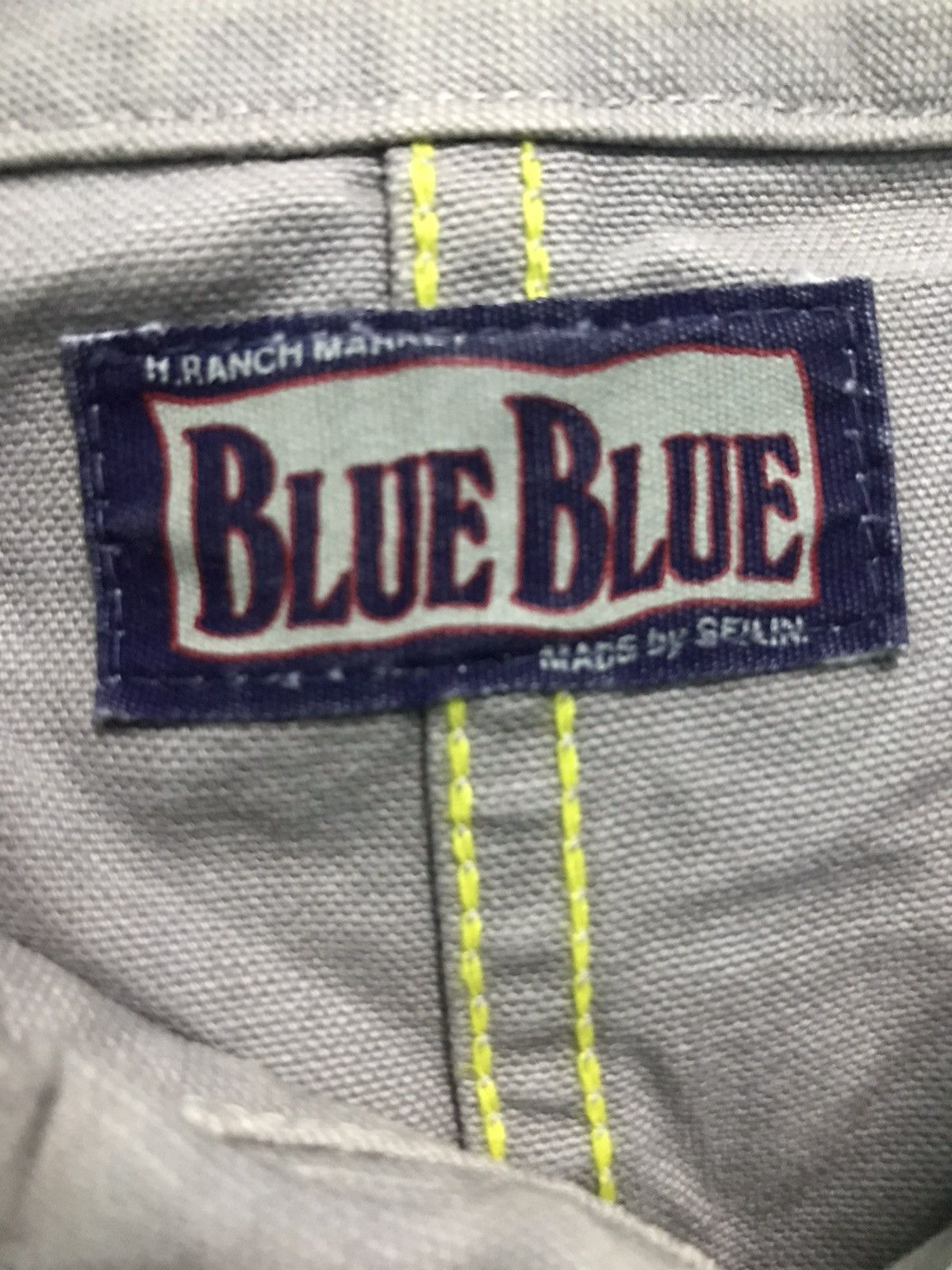 Blue Blue Japan Blue Blue Button Up Jacket/Shirt Made by SEILIN Size US M / EU 48-50 / 2 - 4 Thumbnail