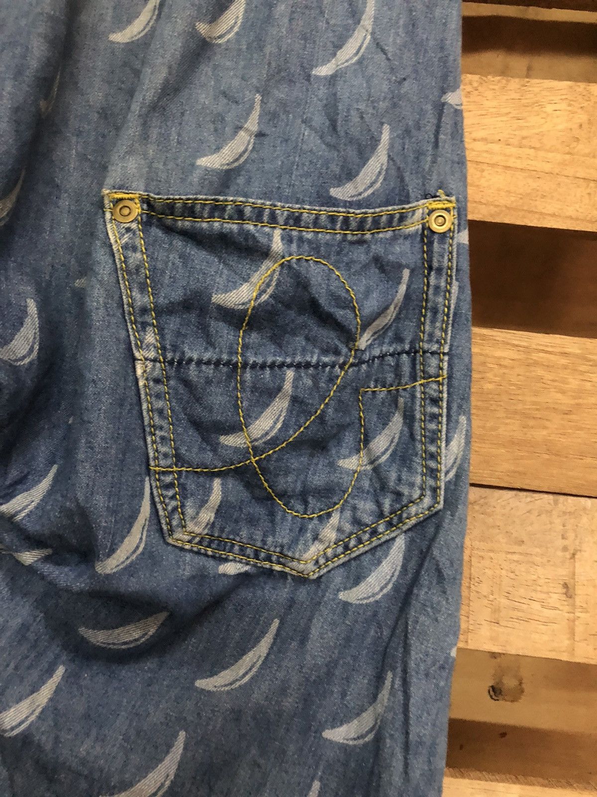 Issey Miyake × mercibeaucoup Mercibeaucoup by Issey Miyake Monkey Pant Jeans Size US 30 / EU 46 - 9 Thumbnail
