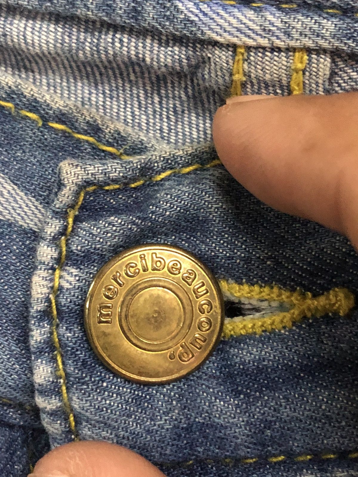 Issey Miyake × mercibeaucoup Mercibeaucoup by Issey Miyake Monkey Pant Jeans Size US 30 / EU 46 - 8 Thumbnail