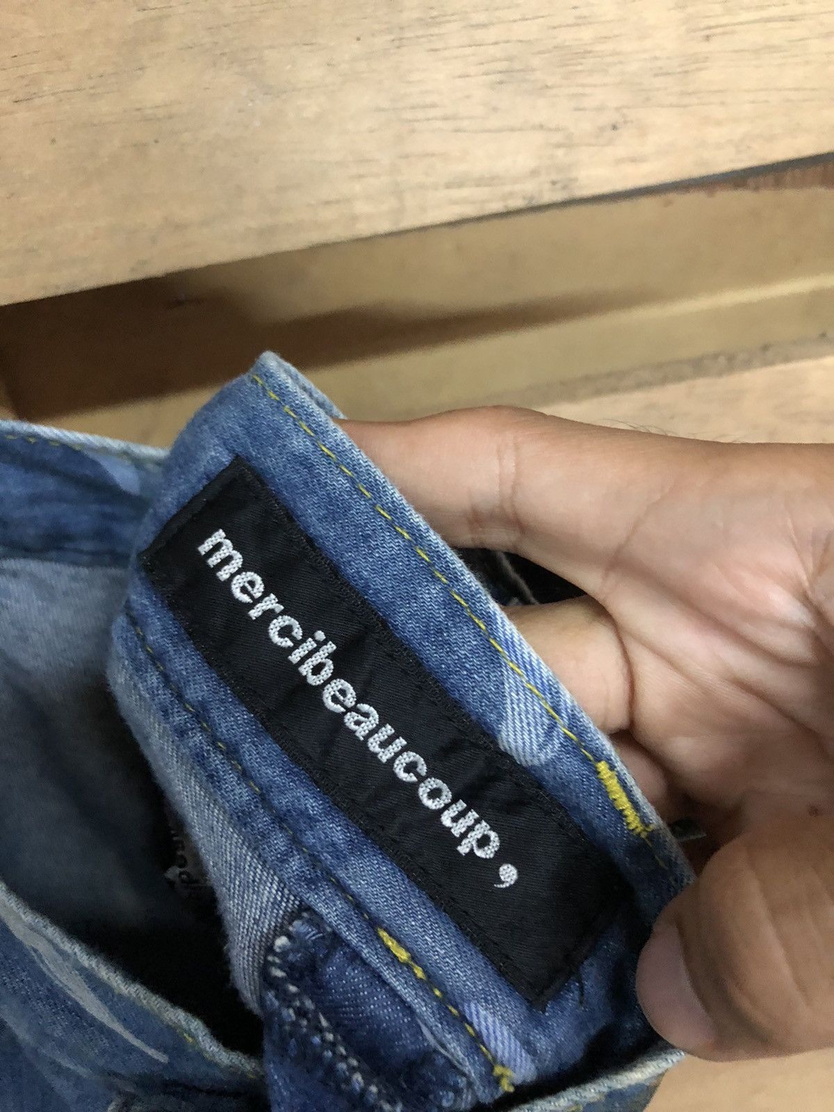 Issey Miyake × mercibeaucoup Mercibeaucoup by Issey Miyake Monkey Pant Jeans Size US 30 / EU 46 - 11 Thumbnail