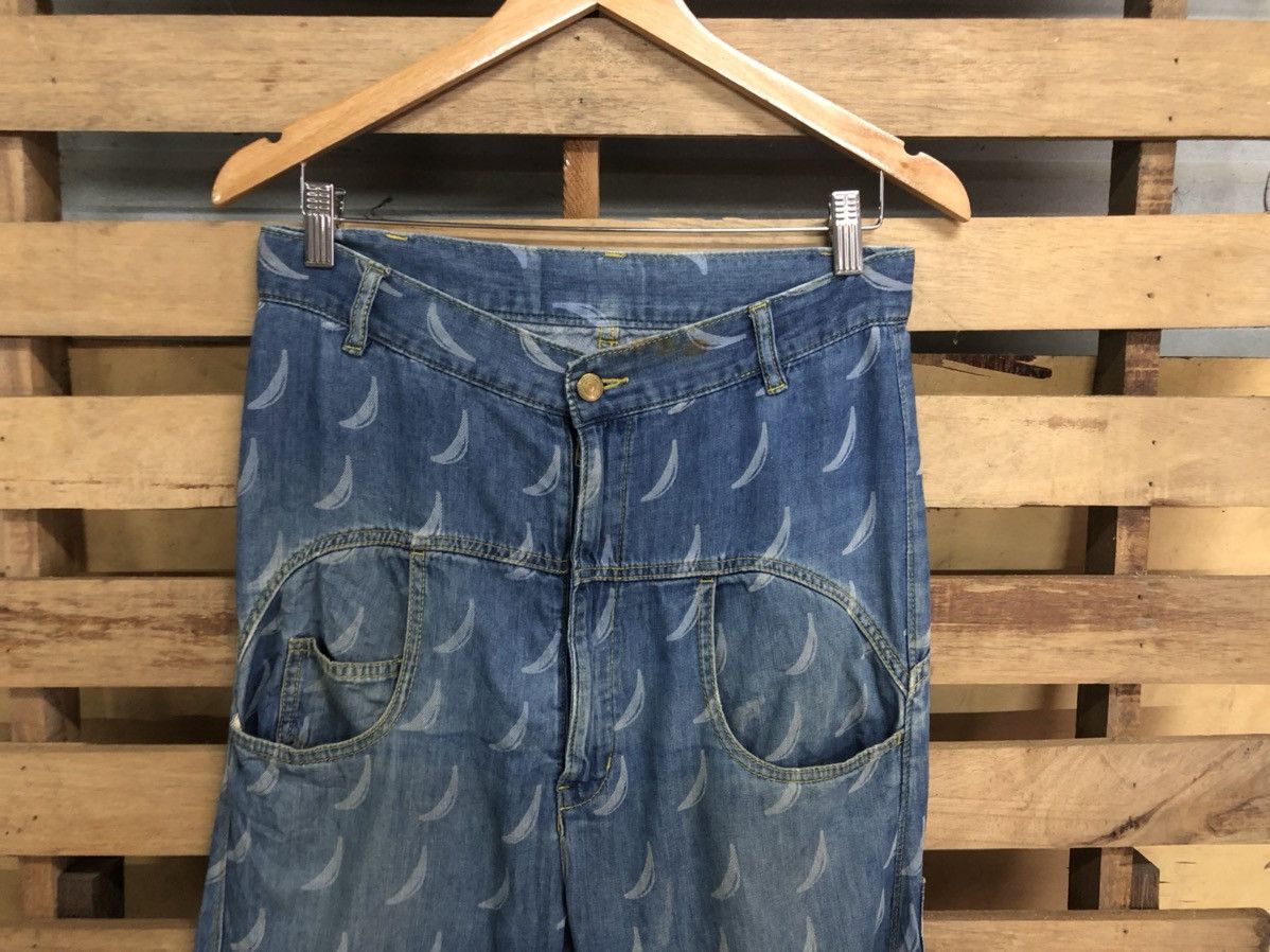 Issey Miyake × mercibeaucoup Mercibeaucoup by Issey Miyake Monkey Pant Jeans Size US 30 / EU 46 - 3 Thumbnail