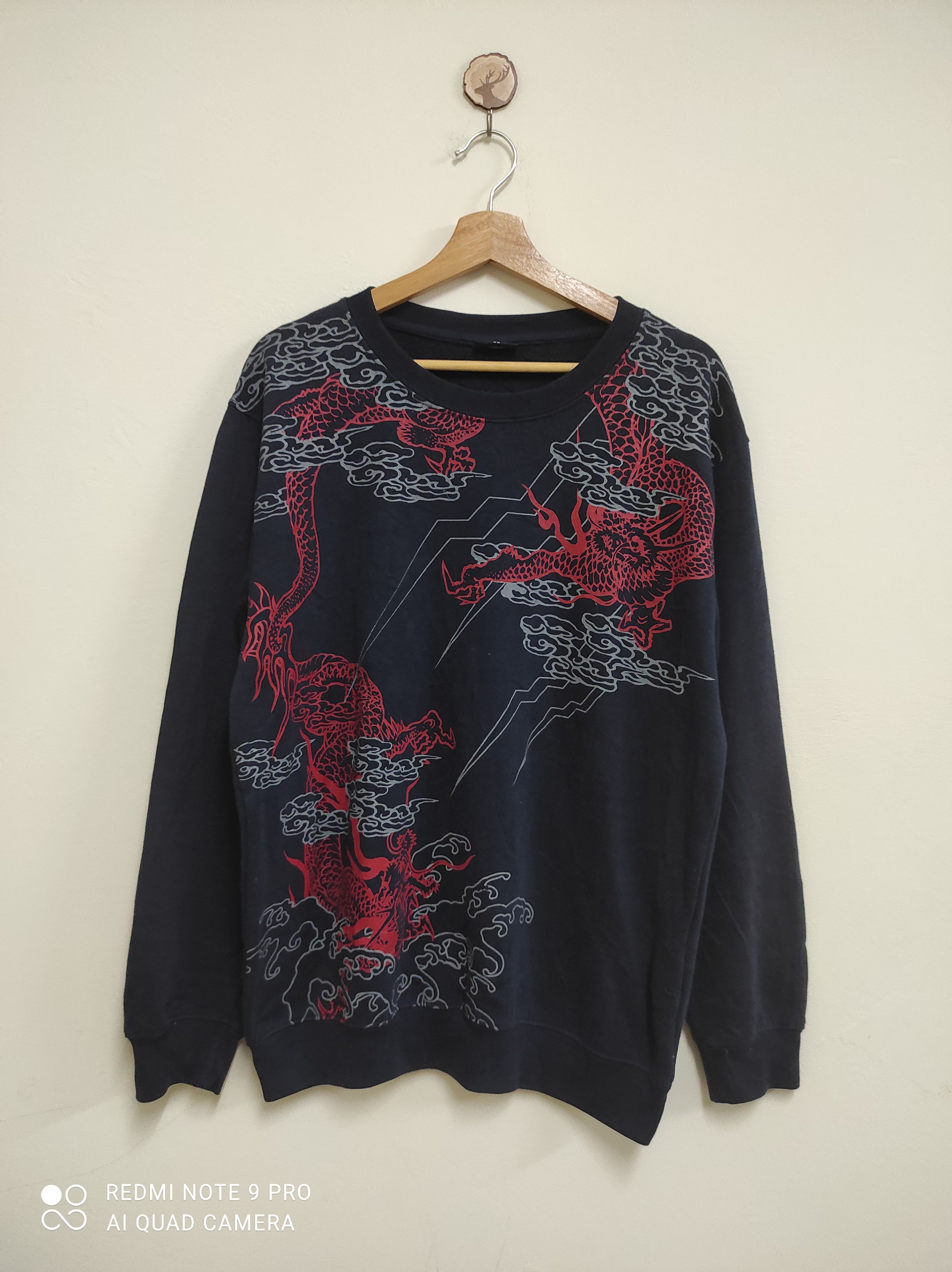 Japanese Brand Karakuri Dragon Element Sweatshirt Size US L / EU 52-54 / 3 - 1 Thumbnail