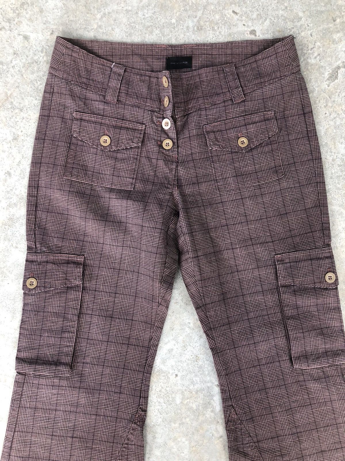 If Six Was Nine Japanese Limited Flared Jeans Cargo Pant Size US 33 - 2 Thumbnail