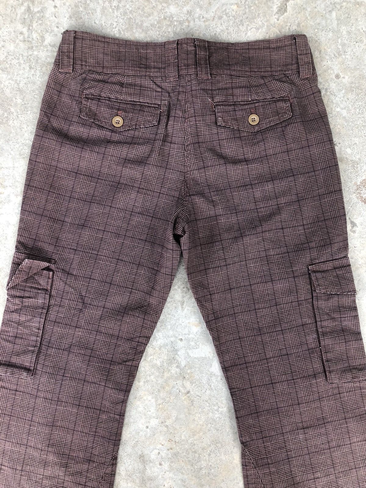 If Six Was Nine Japanese Limited Flared Jeans Cargo Pant Size US 33 - 8 Thumbnail