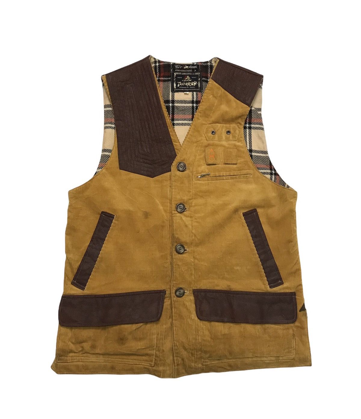 UNION TWO HOUSE CORDUROY VEST BY TAGAMI