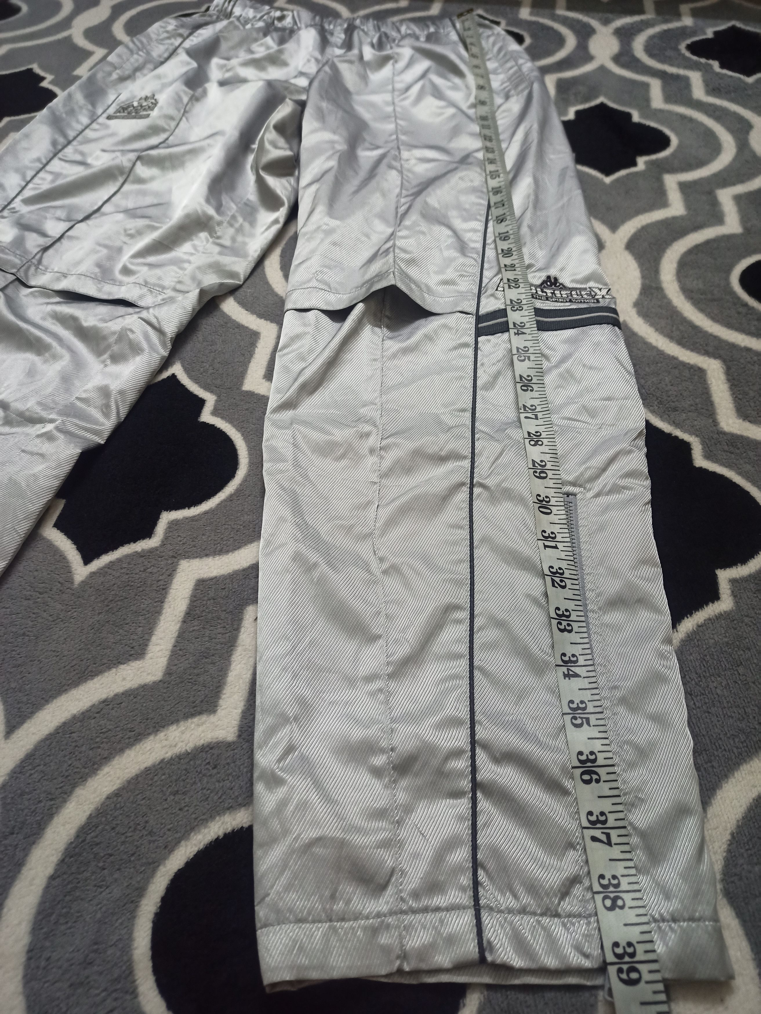 Kappa KAPPA LONG TRACK PANTS WITH ZIP STRIKING COLOUR Size US 28 / EU 44 - 3 Thumbnail