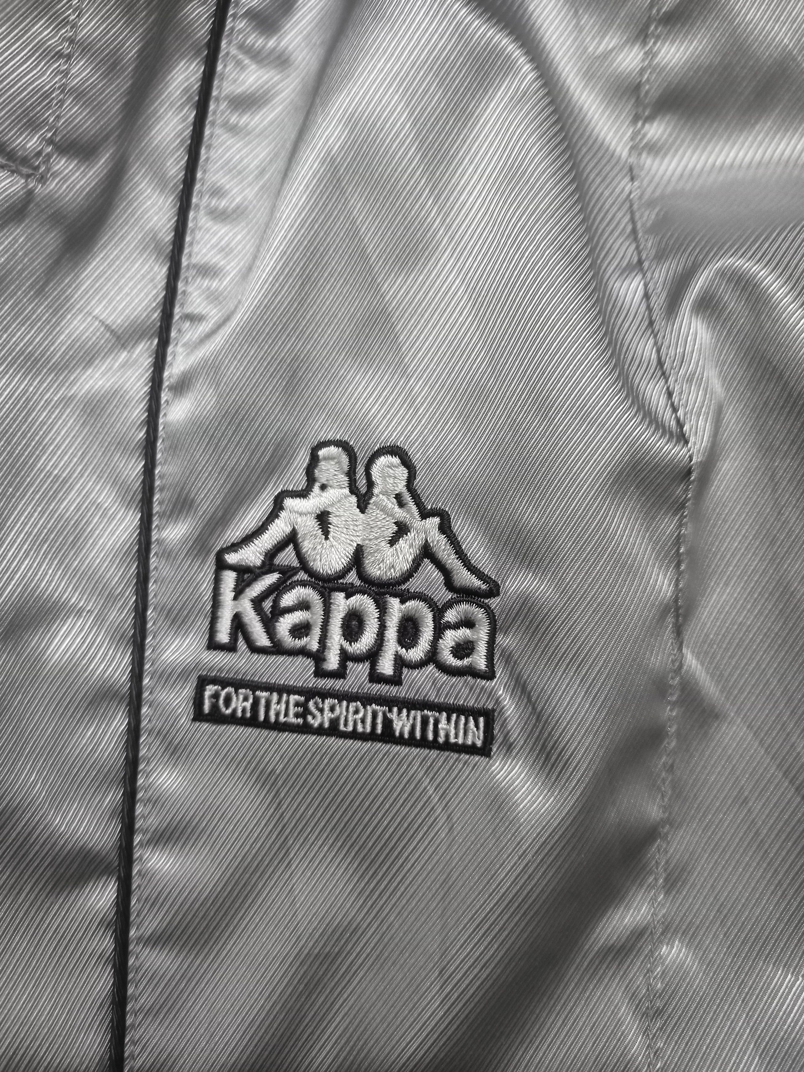 KAPPA LONG TRACK PANTS WITH ZIP STRIKING COLOUR