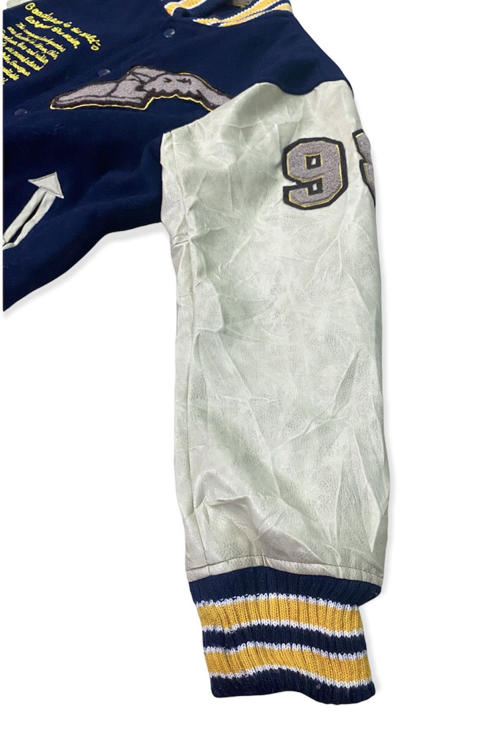 Sports Specialties VINTAGE GOODYEAR WINGS SHOES WOOL VARSITY JACKET Size US L / EU 52-54 / 3 - 6 Thumbnail