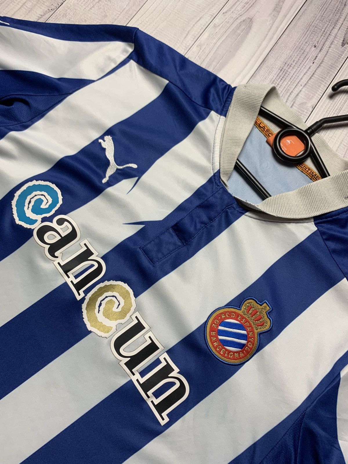 Puma Soccer jersey Espanyol Barcelona puma size Xl Size US XL / EU 56 / 4 - 3 Thumbnail