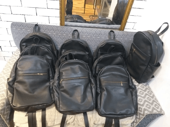 Vintage Handmade Leather Backpack Size ONE SIZE - 2 Thumbnail