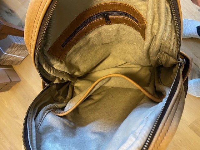 Vintage Handmade Leather Backpack Size ONE SIZE - 6 Thumbnail