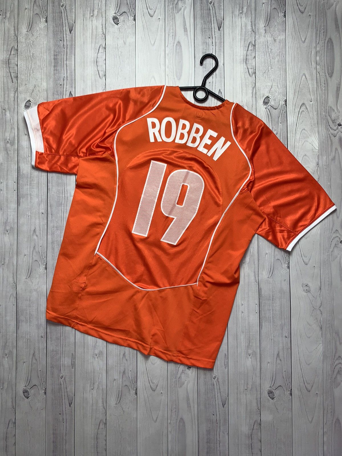 Nike × Vintage Vintage Nike jersey Holland 19 Robben KNVB Nederland Size US XL / EU 56 / 4 - 1 Thumbnail
