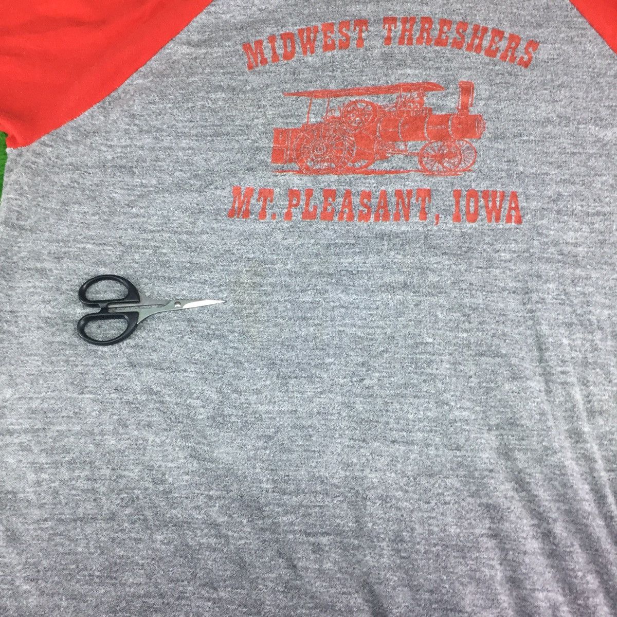 Vintage Vintage 80s Sportswear MIDWEST THRESHERS🚂 MT PLEASANT IOWA Size US M / EU 48-50 / 2 - 8 Thumbnail
