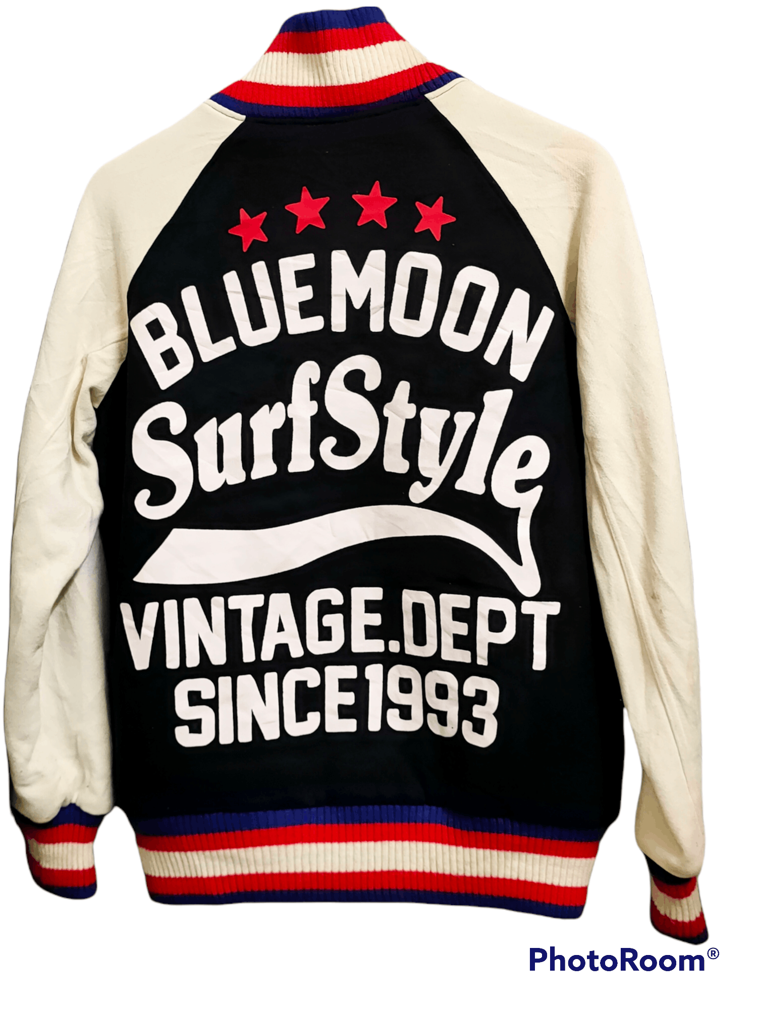 Other Blue moon varsity button up jacket Spellout LOGO Size US M / EU 48-50 / 2 - 3 Thumbnail