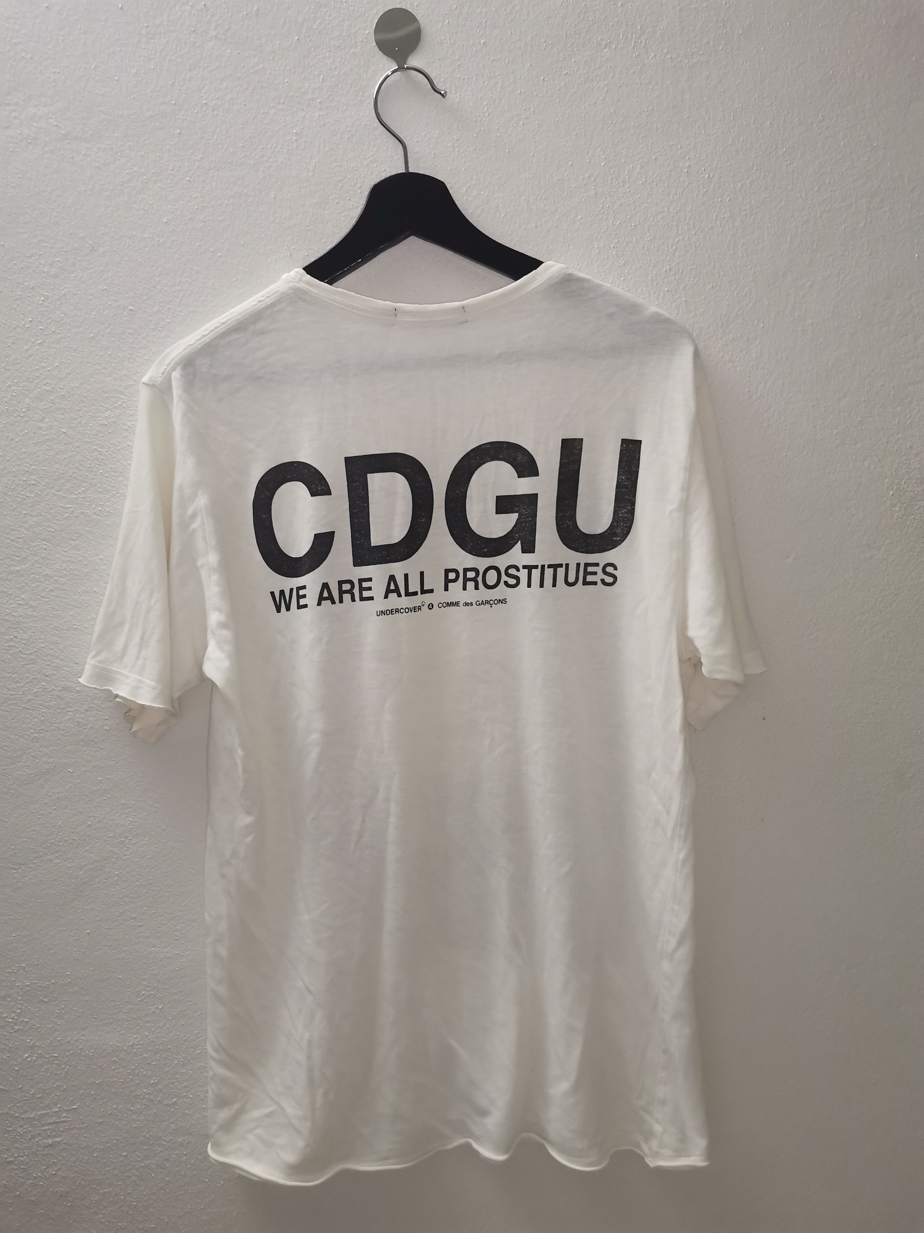 Comme des Garcons × Undercover *Rare* Collobaration CDGU We Are All ...