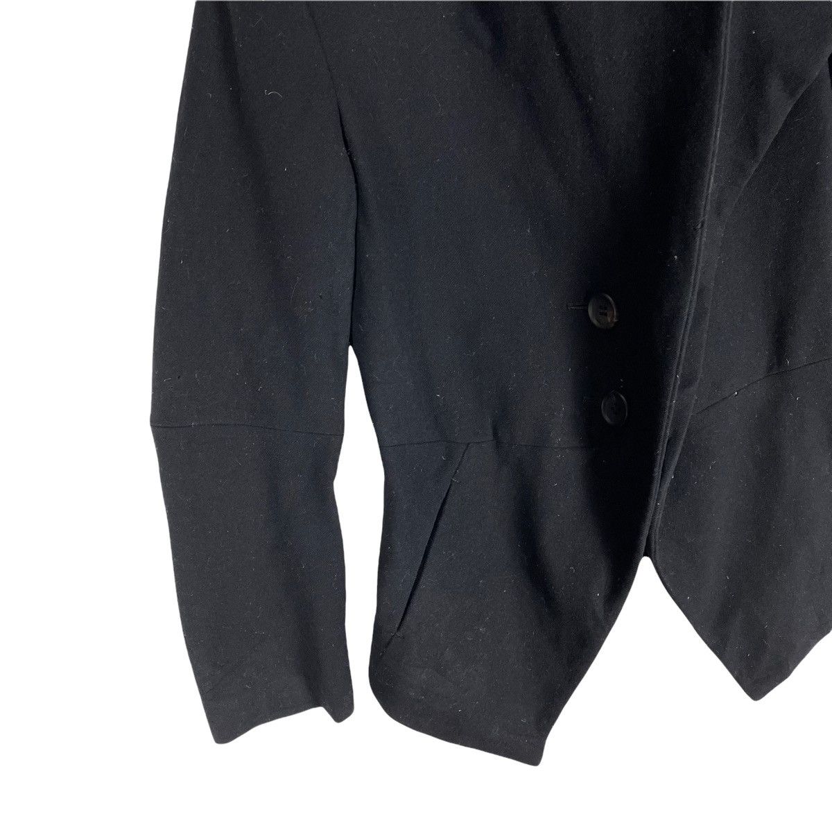 Yohji Yamamoto 🔥YOHJI YAMAMOTO V COLLAR BUTTON JACKET Size US M / EU 48-50 / 2 - 8 Thumbnail