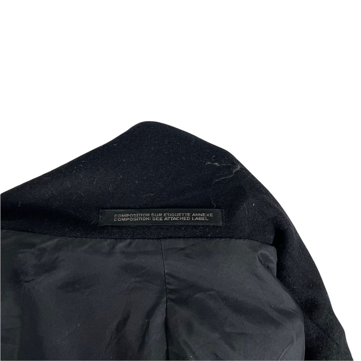 Yohji Yamamoto 🔥YOHJI YAMAMOTO V COLLAR BUTTON JACKET Size US M / EU 48-50 / 2 - 13 Thumbnail
