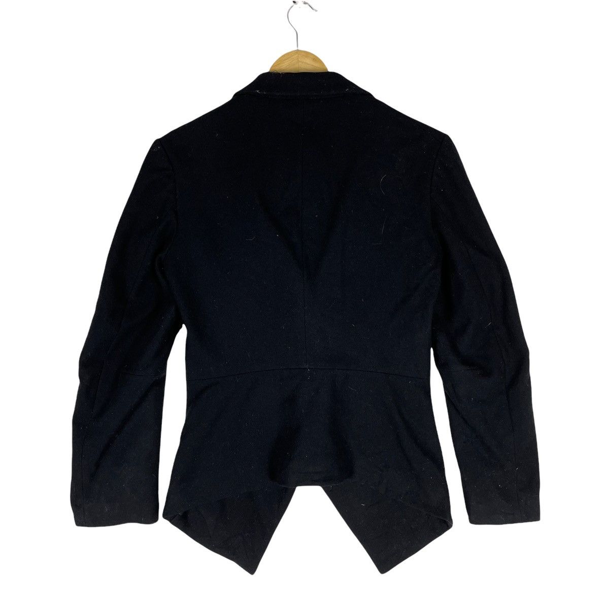 Yohji Yamamoto 🔥YOHJI YAMAMOTO V COLLAR BUTTON JACKET Size US M / EU 48-50 / 2 - 11 Thumbnail