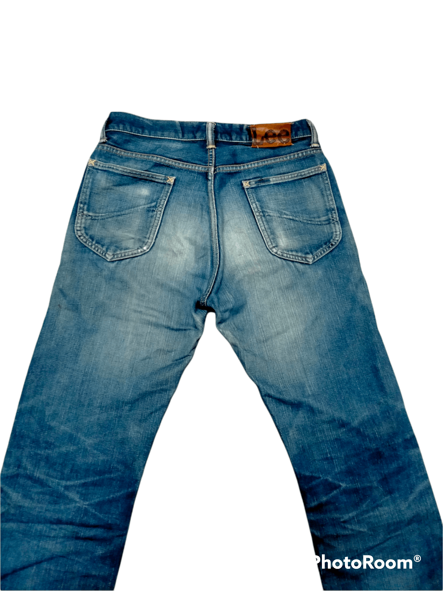Japanese Brand Lee Riders Distressed jeans selvedge Size US 30 / EU 46 - 8 Thumbnail