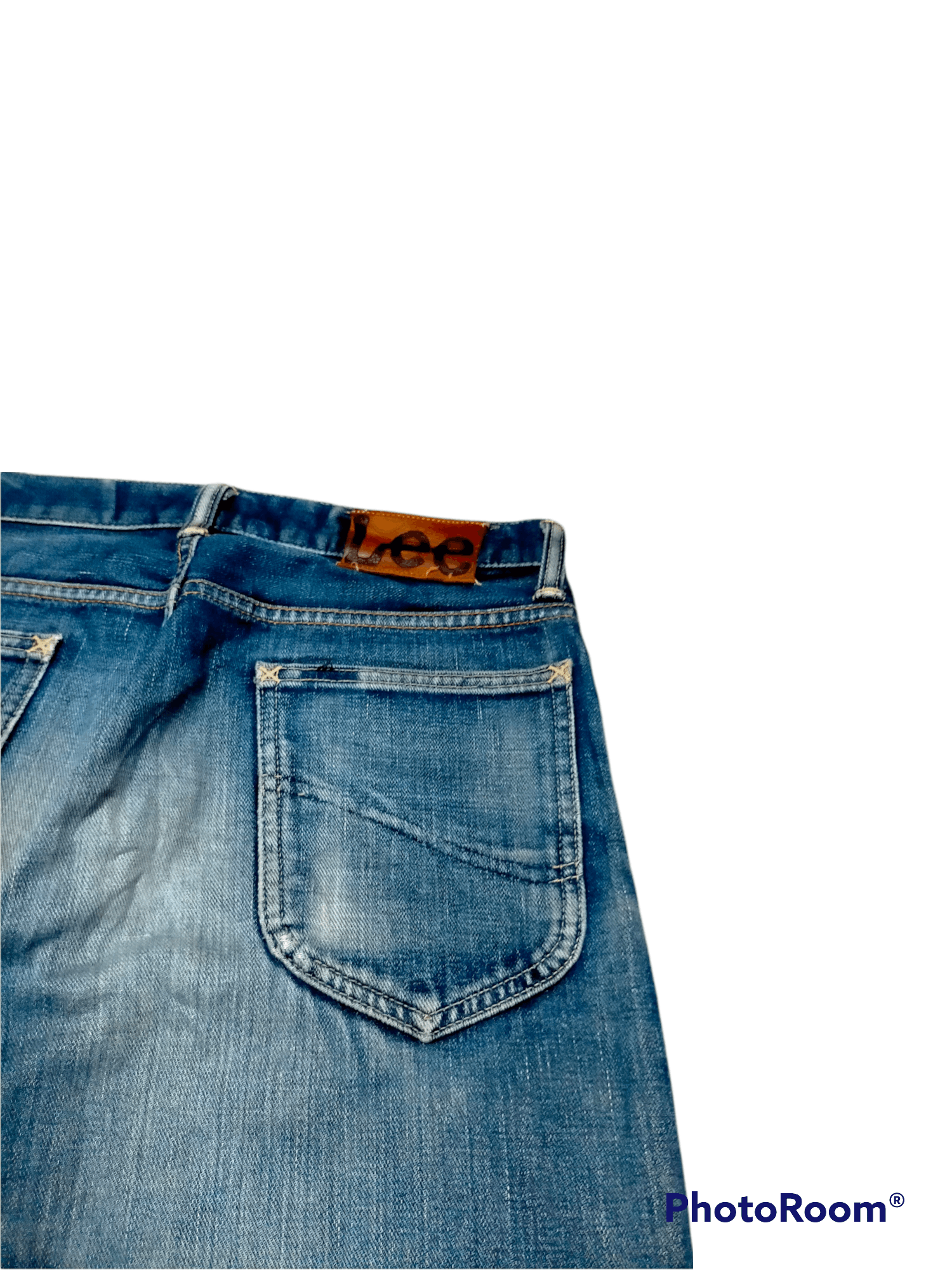 Japanese Brand Lee Riders Distressed jeans selvedge Size US 30 / EU 46 - 9 Thumbnail