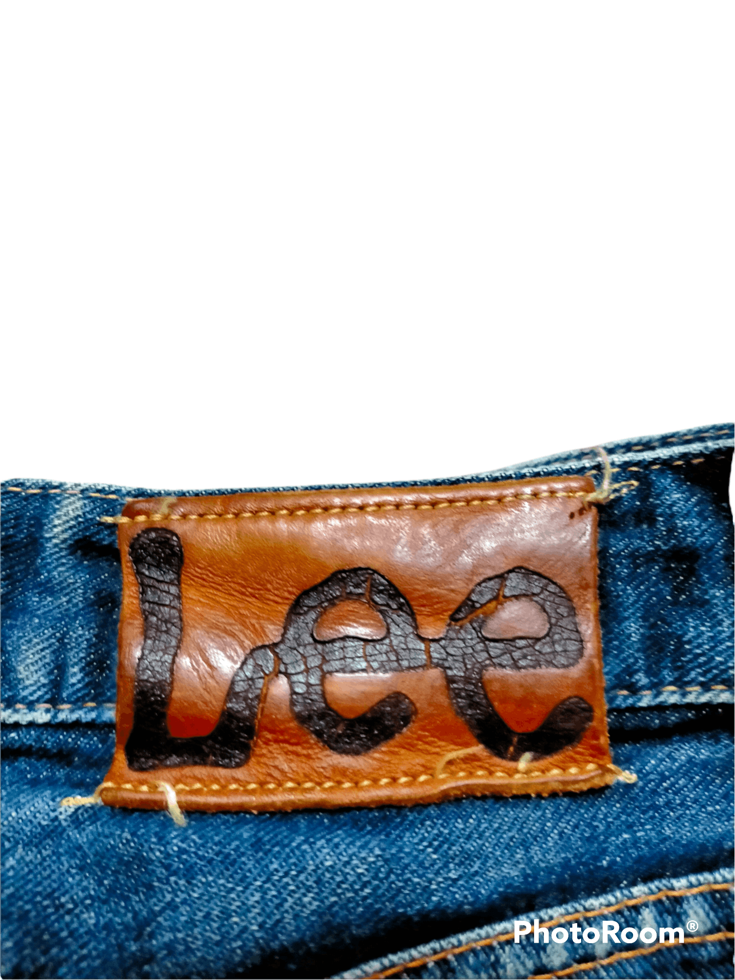 Japanese Brand Lee Riders Distressed jeans selvedge Size US 30 / EU 46 - 10 Thumbnail